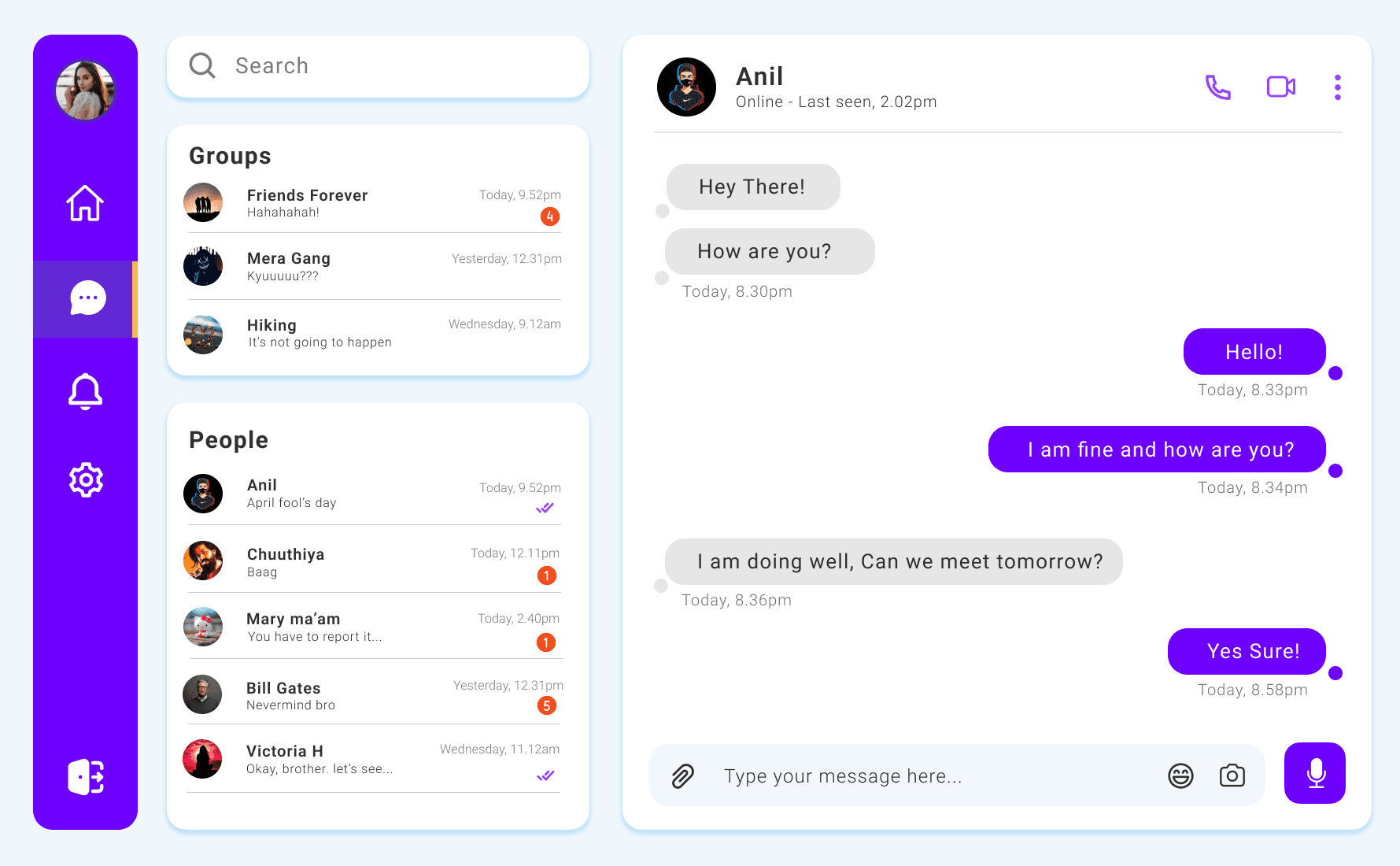 Chatting App Development